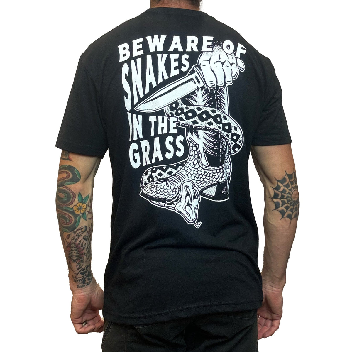 Snake in the grass t-shirt – Agenda Trading Company