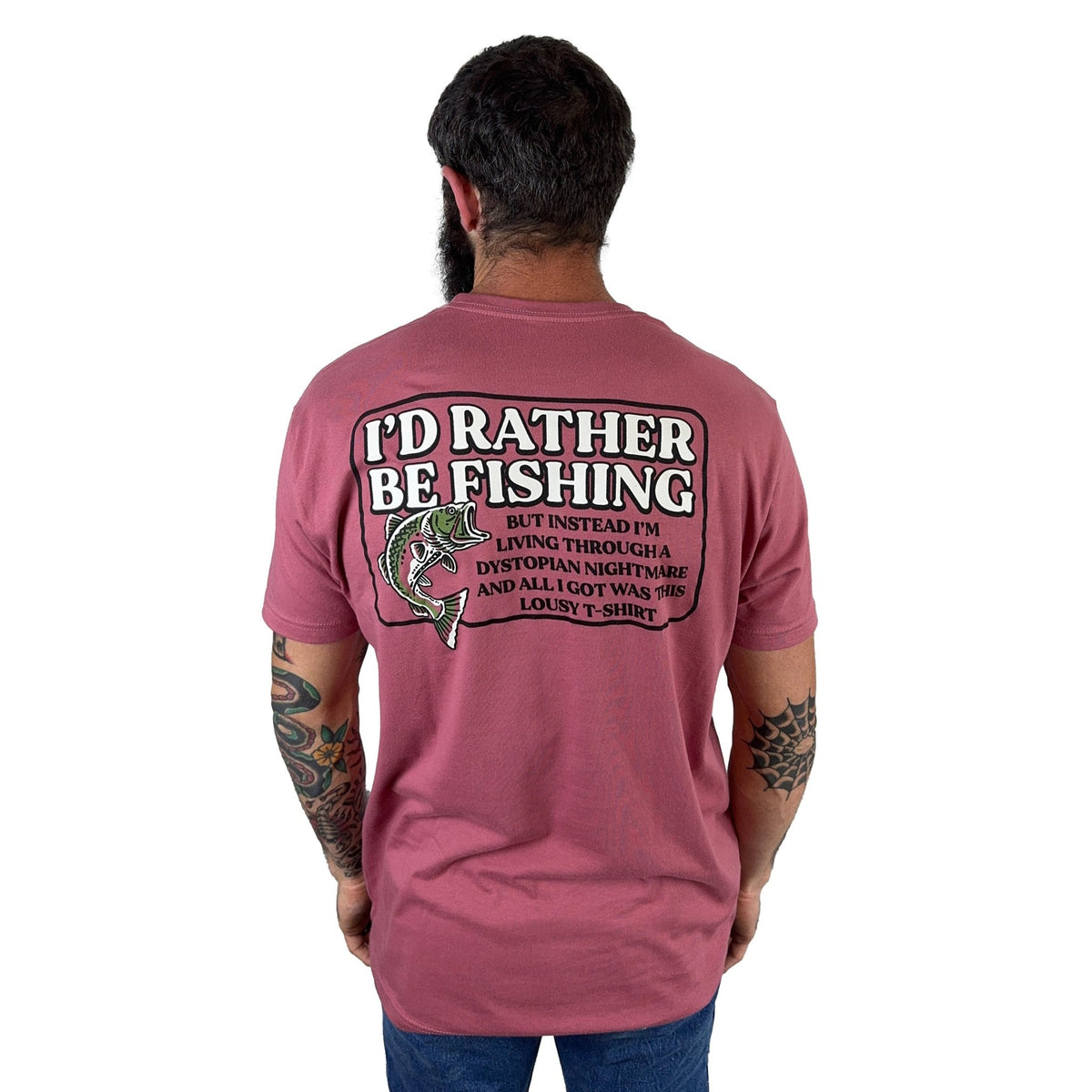 I'd Rather Be Fishing T-shirt - Agenda Trading Company
