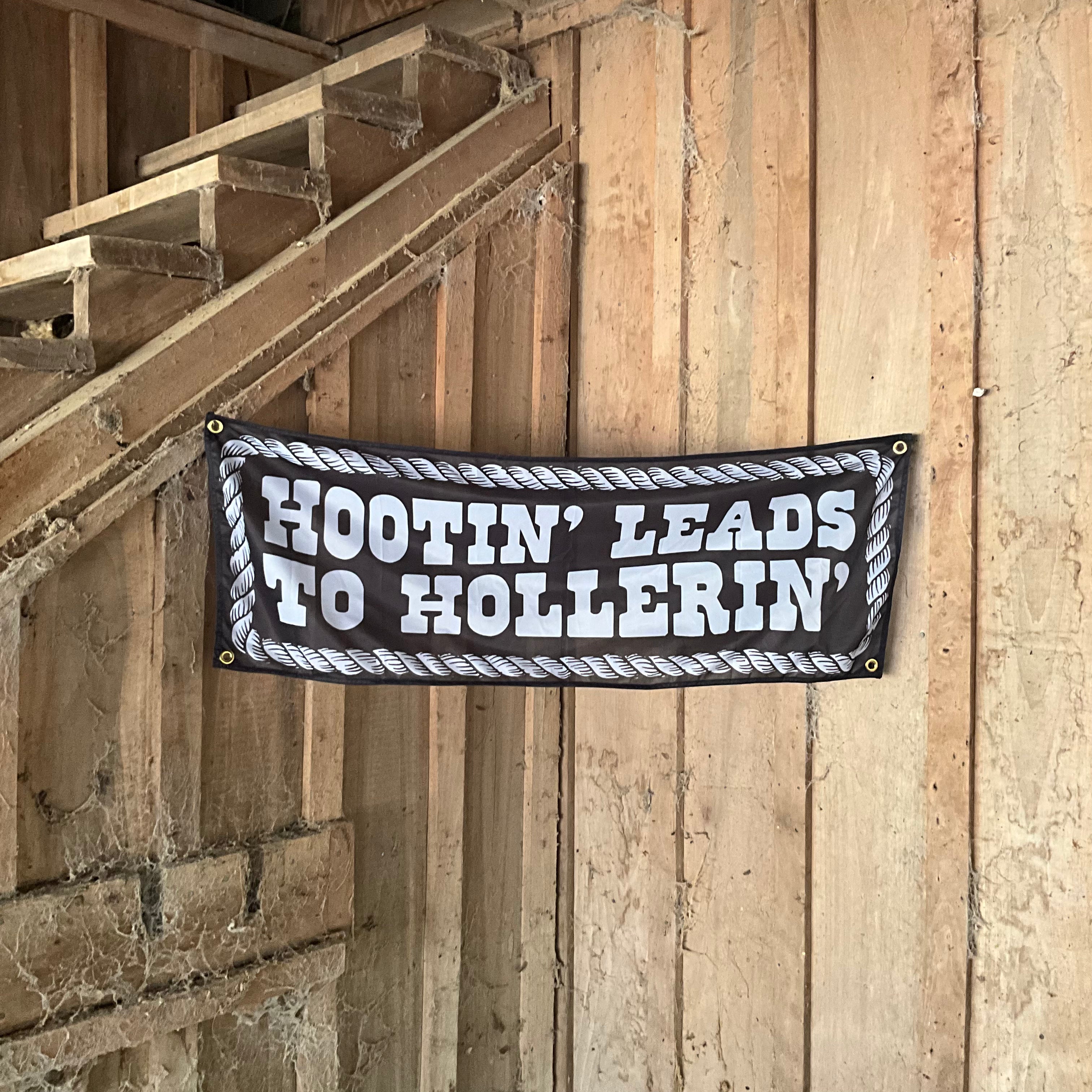 Hootin' and Hollerin' banner