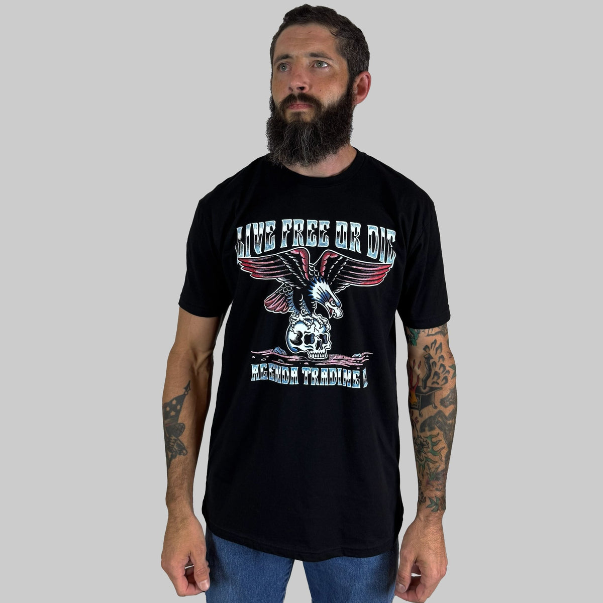 Live Free or Die T-shirt - Agenda Trading Company