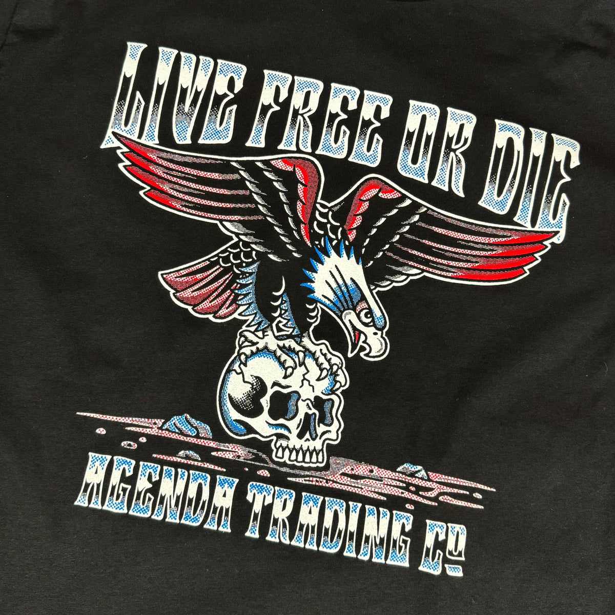 Live Free or Die T-shirt - Agenda Trading Company