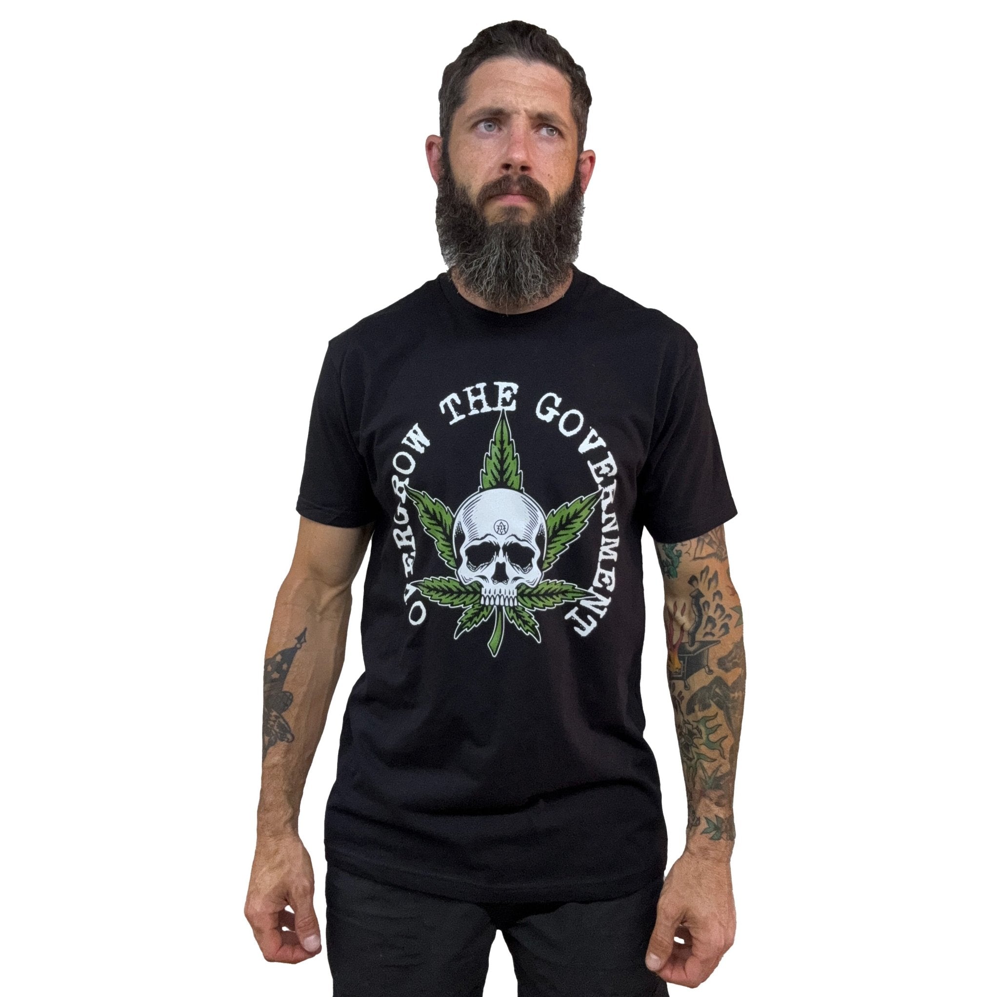 Overgrow the Gov't T-shirt - Agenda Trading Company
