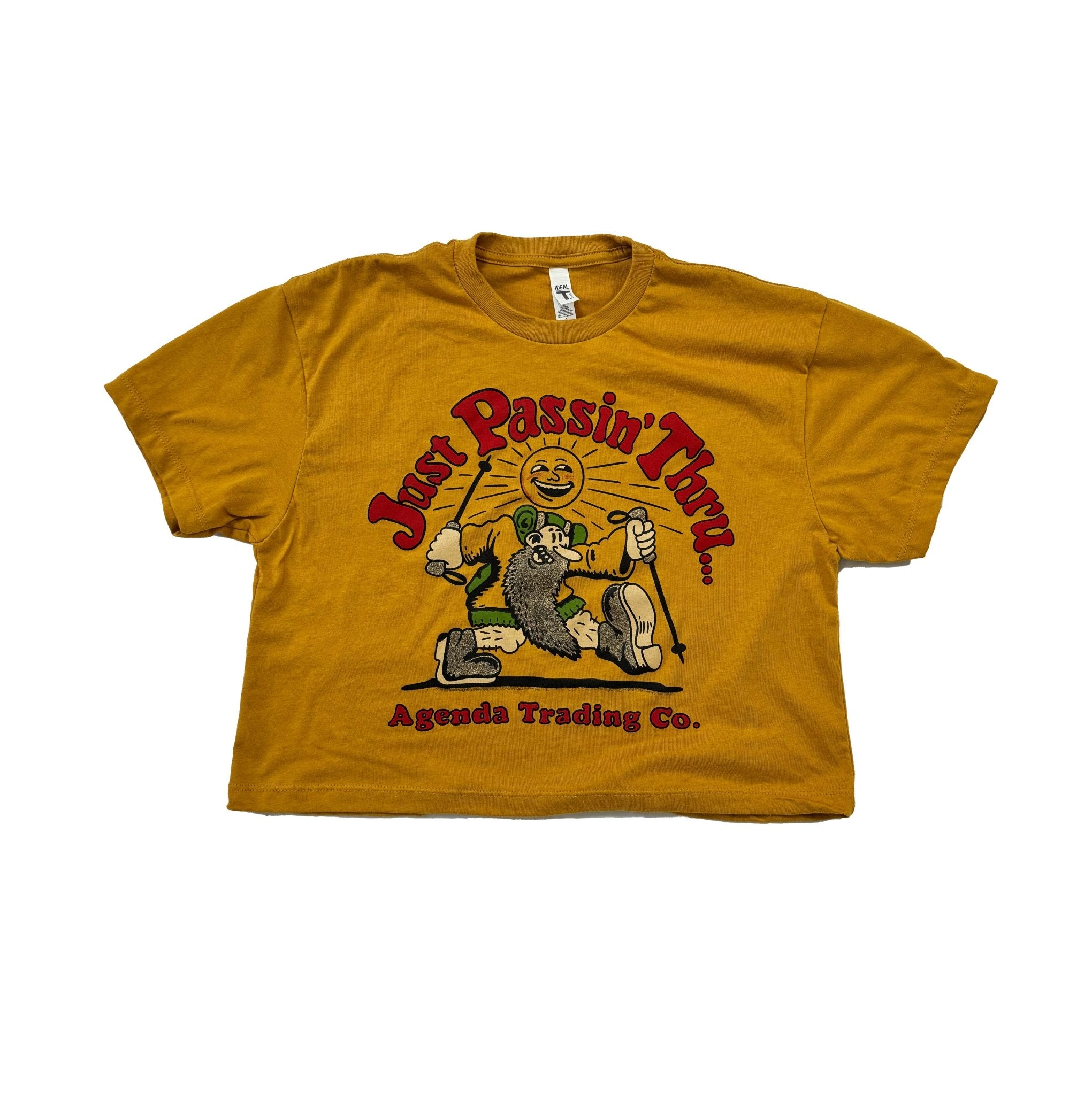 Just Passin' Thru Crop Top - Agenda Trading Company