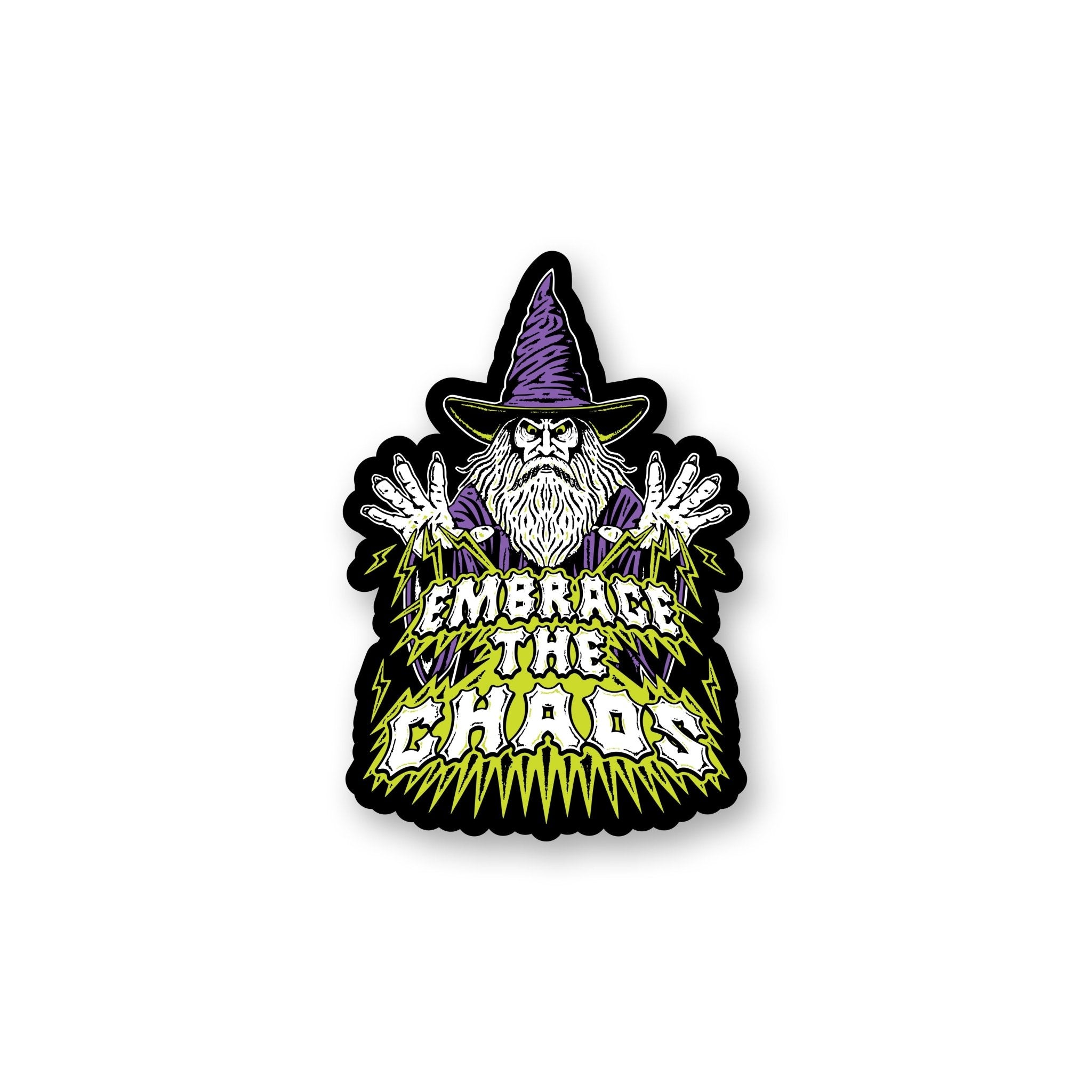 Embrace the Chaos sticker - Agenda Trading Company