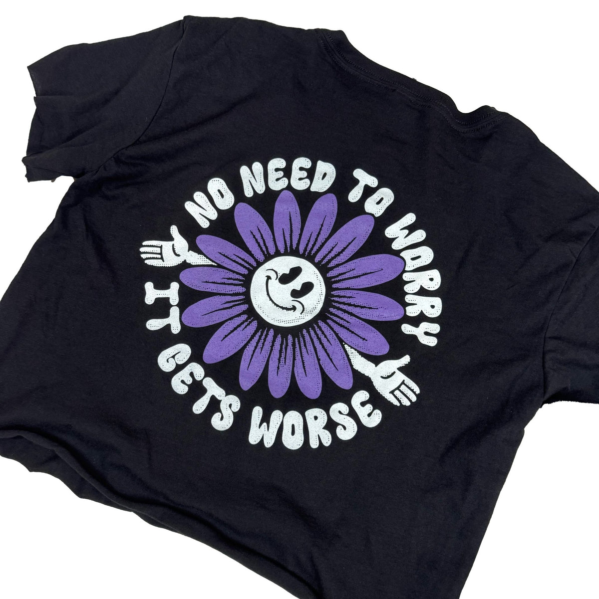 No Need To Worry Crop - Top - Agenda Trading Company