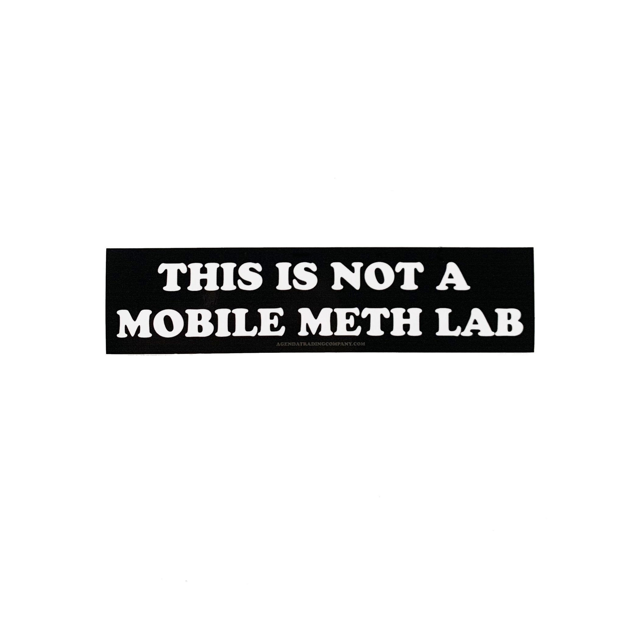 Meth Lab Sticker - Agenda Trading Company