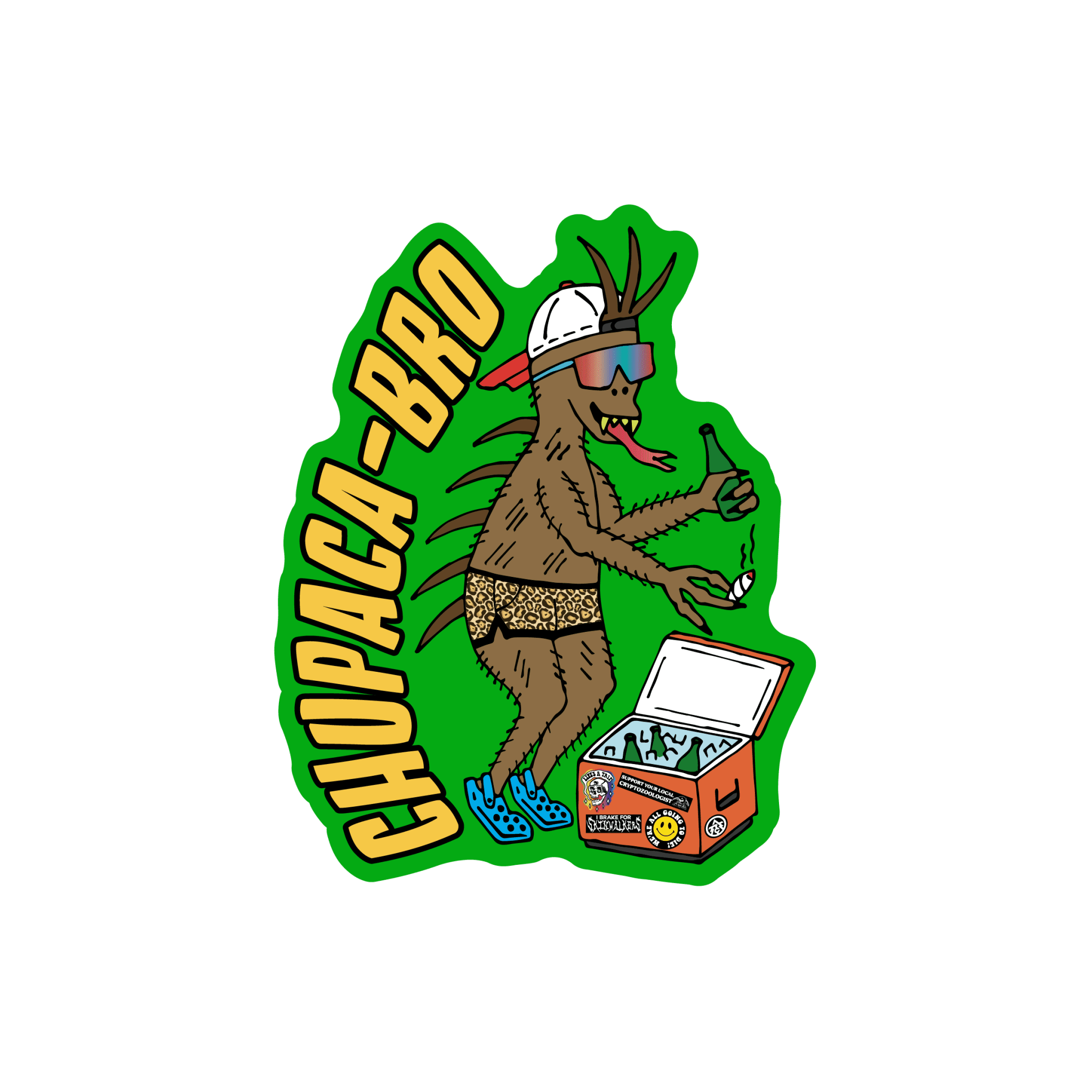 Chupaca - Bro Sticker - Agenda Trading Company