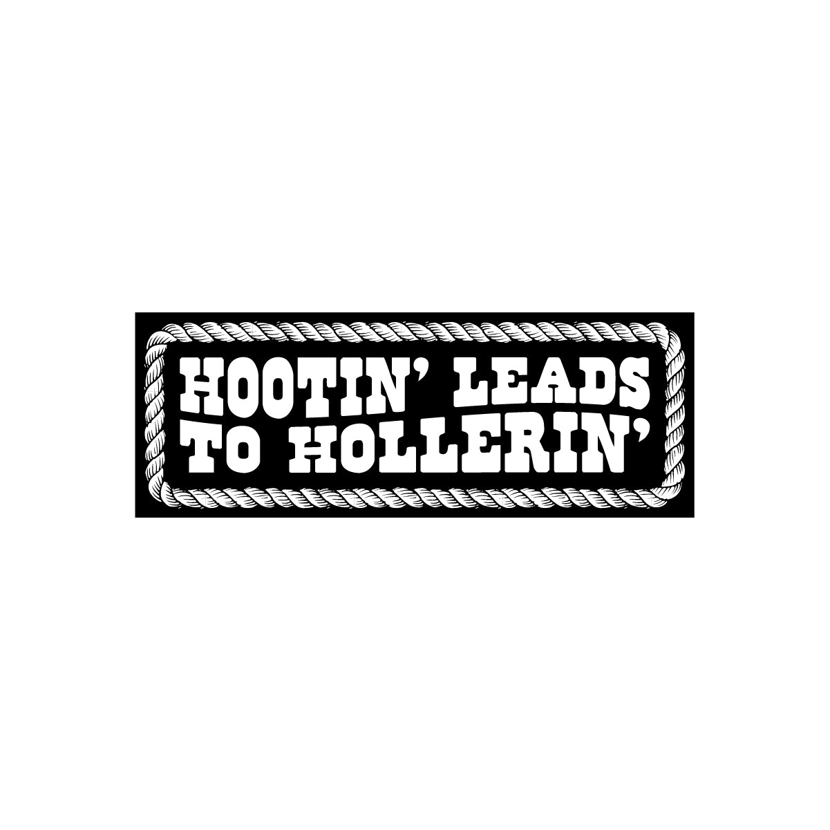 Hollerin Decal